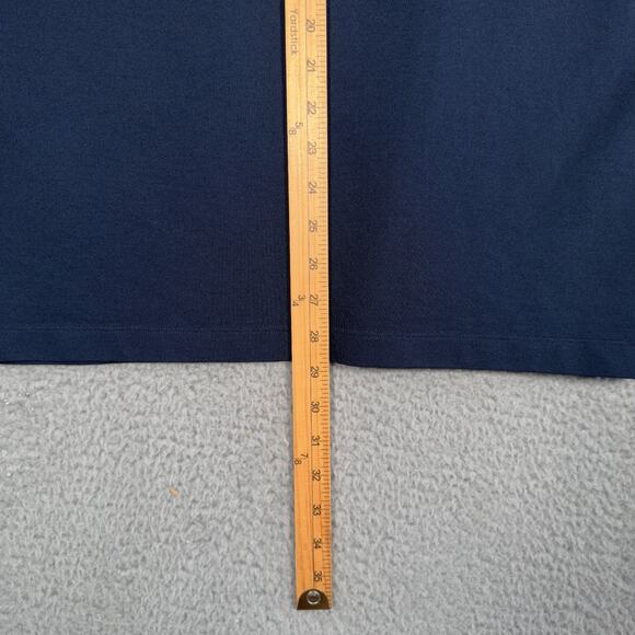 Lululemon Polo Shirt Mens Size Large Blue Performance Athletic Golf Tech - Picture 9 of 10